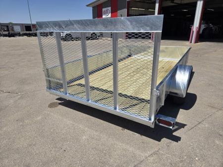 New 2026 S&W Welding 80x12 Solid Side 3.5K Utility Trailer