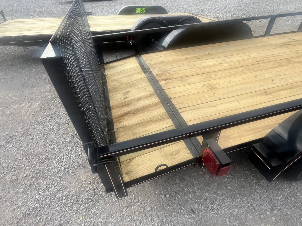 New 2026 Triple R 82X16 UTILITY DOVETAIL WITH 3 FOOT GATE