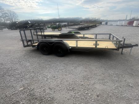 New 2026 Triple R 82X16 UTILITY DOVETAIL WITH 3 FOOT GATE