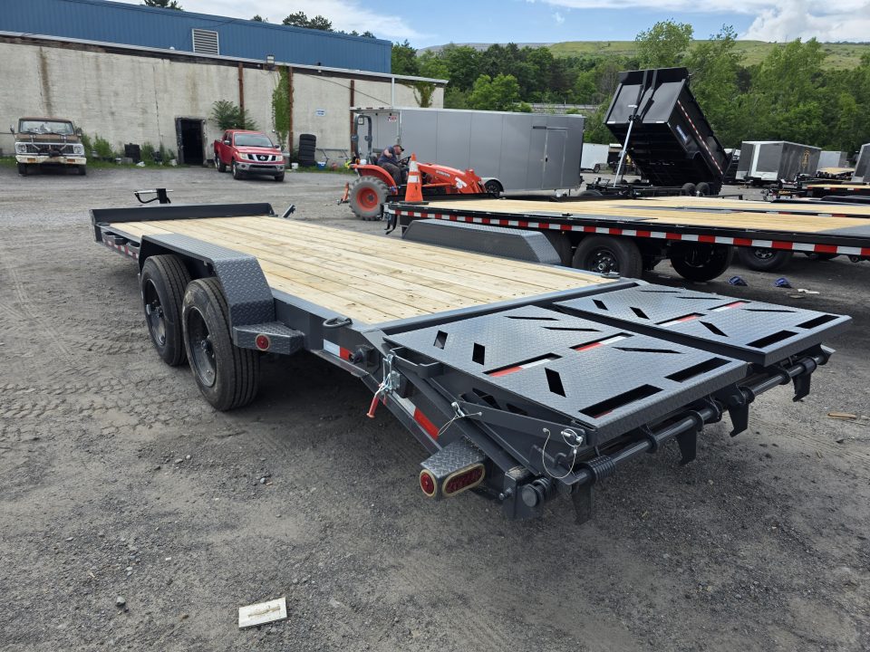 New 2026 Iron Bull EWB 7X22 16K - MEGA RAMPS Equipment Trailer