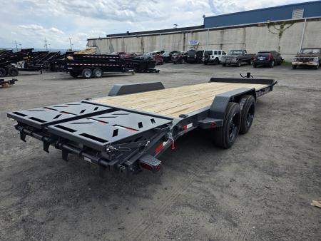 New 2026 Iron Bull EWB 7X22 16K - MEGA RAMPS Equipment Trailer