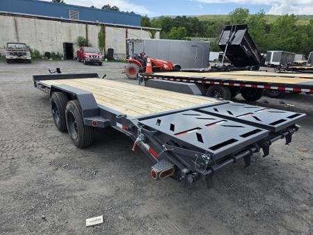 New 2026 Iron Bull EWB 7X22 16K - MEGA RAMPS Equipment Trailer