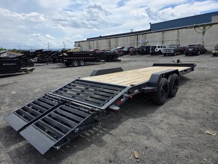 New 2026 Iron Bull EWB 7X22 16K - MEGA RAMPS Equipment Trailer