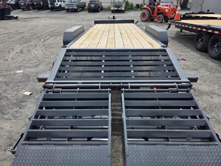 New 2026 Iron Bull EWB 7X22 16K - MEGA RAMPS Equipment Trailer