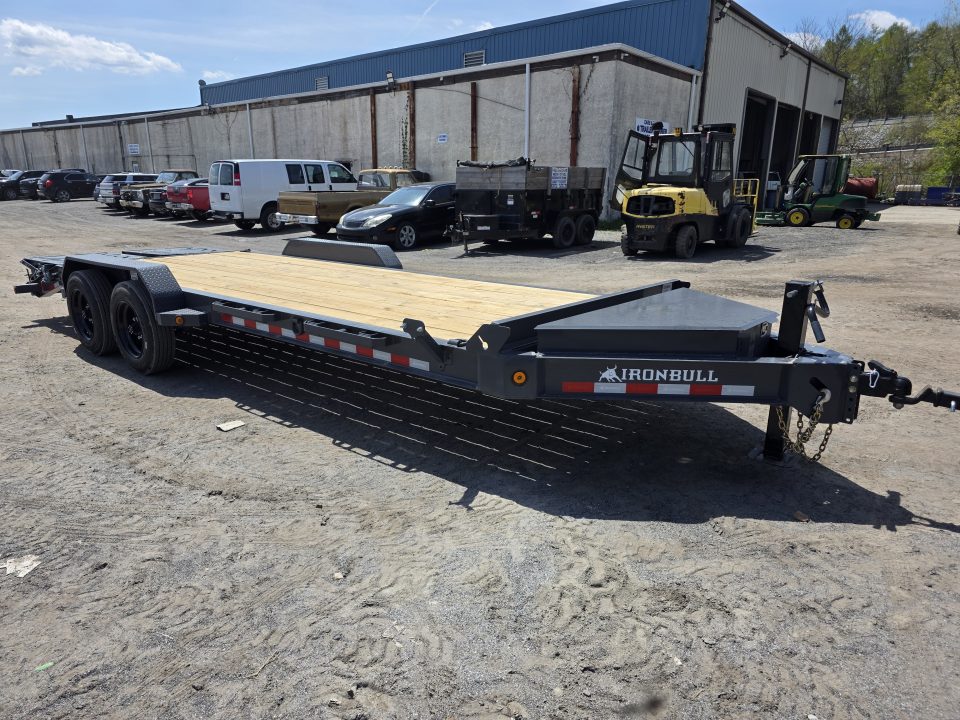 New 2026 Iron Bull EWB 7X22 16K - MEGA RAMPS Equipment Trailer