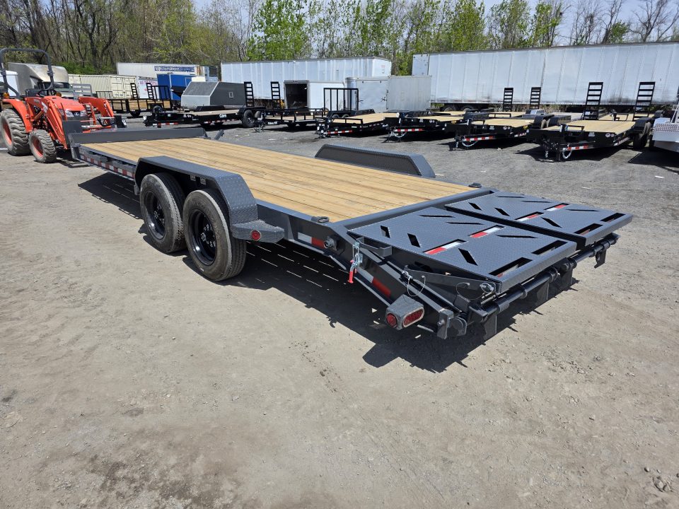 New 2026 Iron Bull EWB 7X22 16K - MEGA RAMPS Equipment Trailer