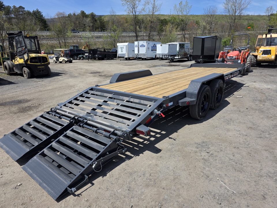 New 2026 Iron Bull EWB 7X22 16K - MEGA RAMPS Equipment Trailer