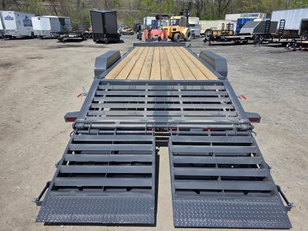 New 2026 Iron Bull EWB 7X22 16K - MEGA RAMPS Equipment Trailer