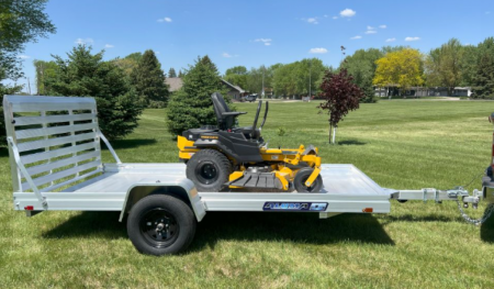 Used 2027 Aluma 6'6  x 14 EDGE Utility Trailer