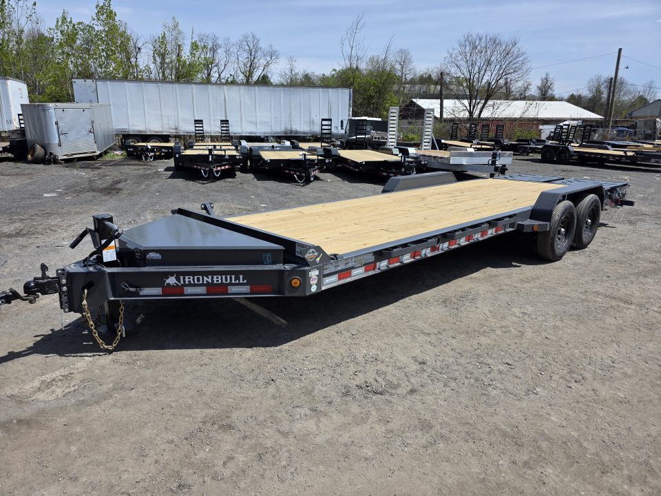 New 2026 Iron Bull EWB 7X24 14K - MEGA RAMPS Equipment Trailer