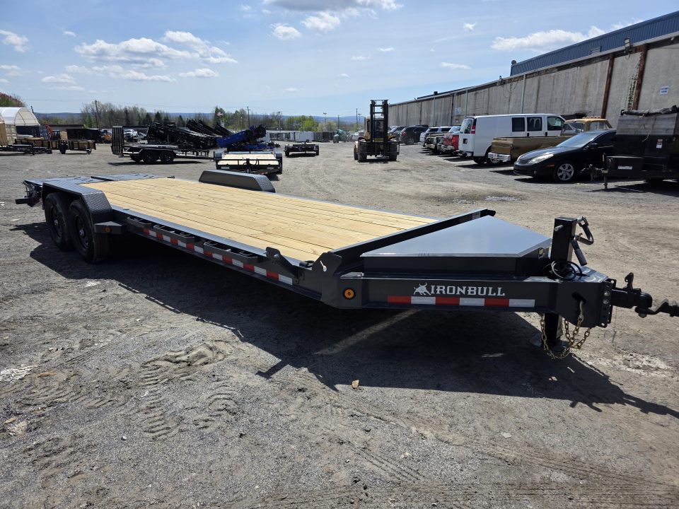 New 2026 Iron Bull EWB 7X24 14K - MEGA RAMPS Equipment Trailer