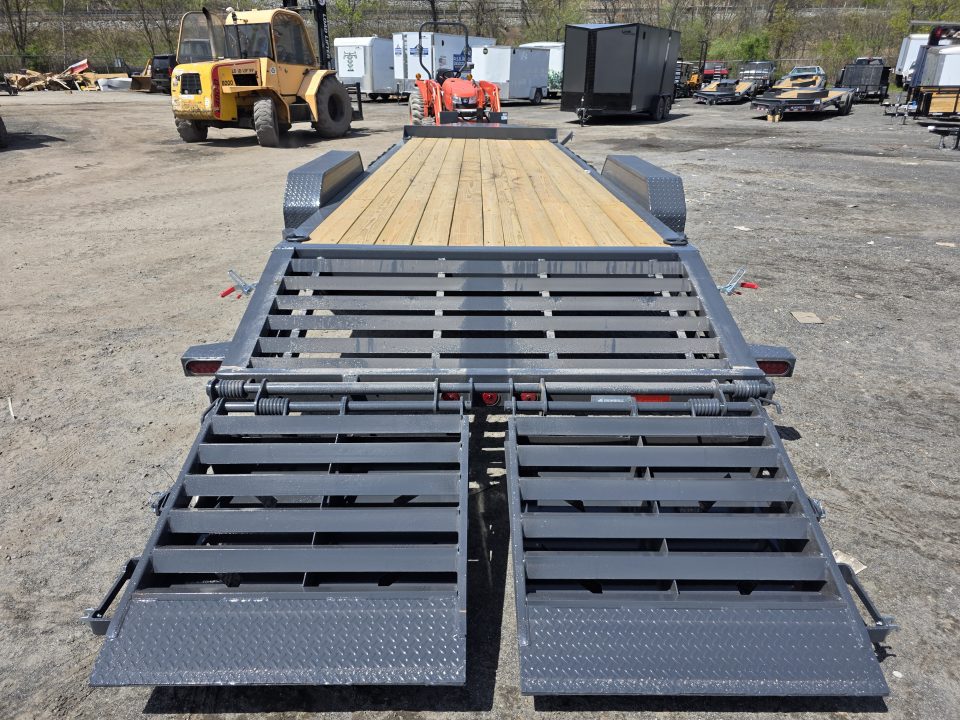 New 2026 Iron Bull EWB 7X24 14K - MEGA RAMPS Equipment Trailer