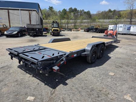 New 2026 Iron Bull EWB 7X24 14K - MEGA RAMPS Equipment Trailer
