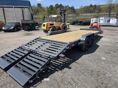 New 2026 Iron Bull EWB 7X24 14K - MEGA RAMPS Equipment Trailer