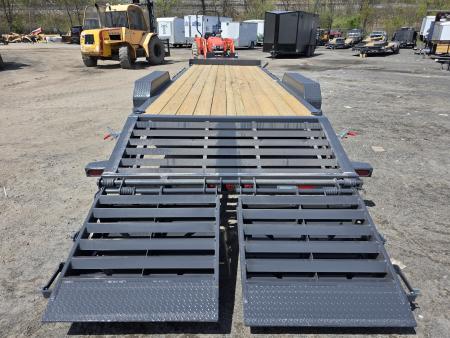 New 2026 Iron Bull EWB 7X24 14K - MEGA RAMPS Equipment Trailer
