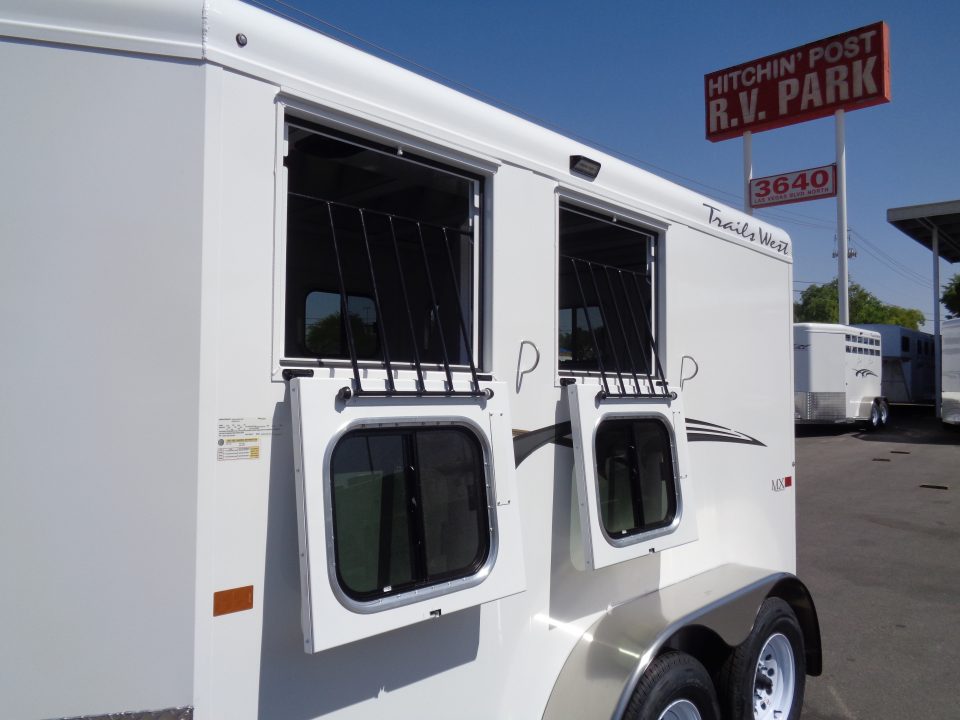 New 2027 Trails West *ADV MX II 2H * ADVENTURE MX II 2-Horse Slant Load Horse Trailer