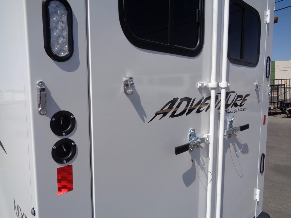 New 2027 Trails West *ADV MX II 2H * ADVENTURE MX II 2-Horse Slant Load Horse Trailer