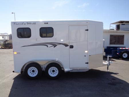 New 2027 Trails West *ADV MX II 2H * ADVENTURE MX II 2-Horse Slant Load Horse Trailer