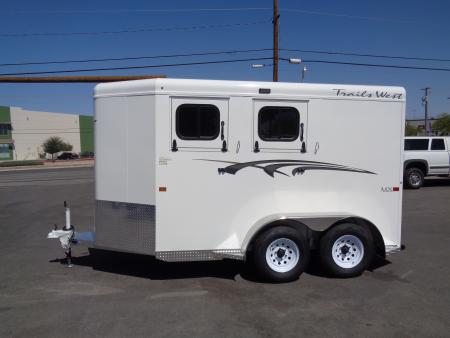New 2027 Trails West *ADV MX II 2H * ADVENTURE MX II 2-Horse Slant Load Horse Trailer