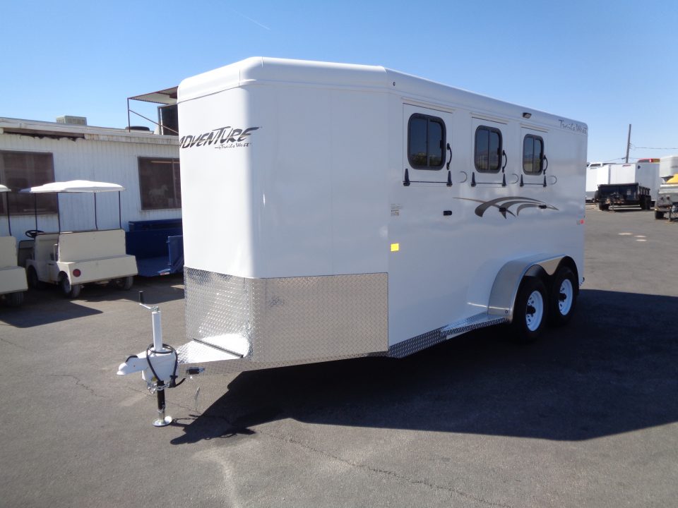 New 2027 Trails West *ADV MX II 3H * ADVENTURE MX II 3-Horse Slant Load Horse Trailer
