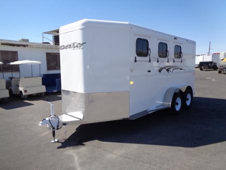 New 2027 Trails West *ADV MX II 3H * ADVENTURE MX II 3-Horse Slant Load Horse Trailer