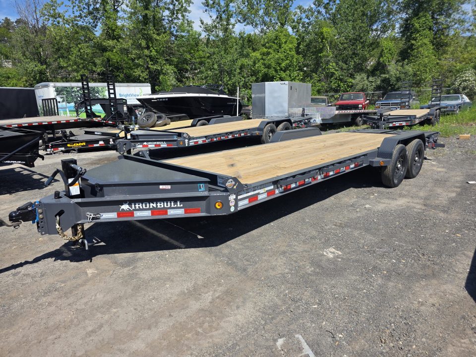 New 2026 Iron Bull EWB 7X24 14K - MEGA RAMPS Equipment Trailer