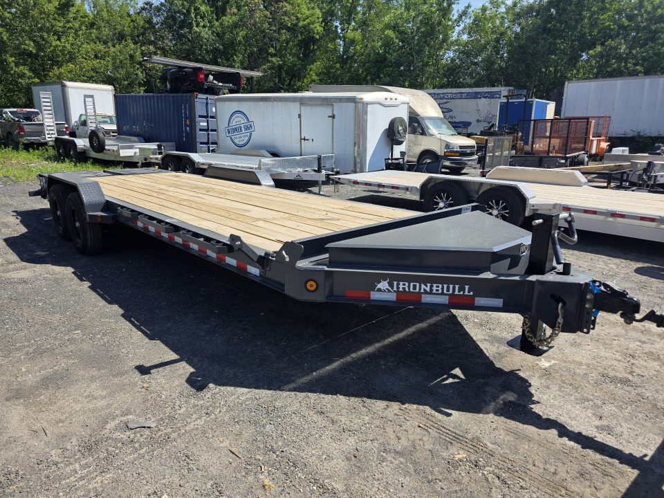 New 2026 Iron Bull EWB 7X24 14K - MEGA RAMPS Equipment Trailer
