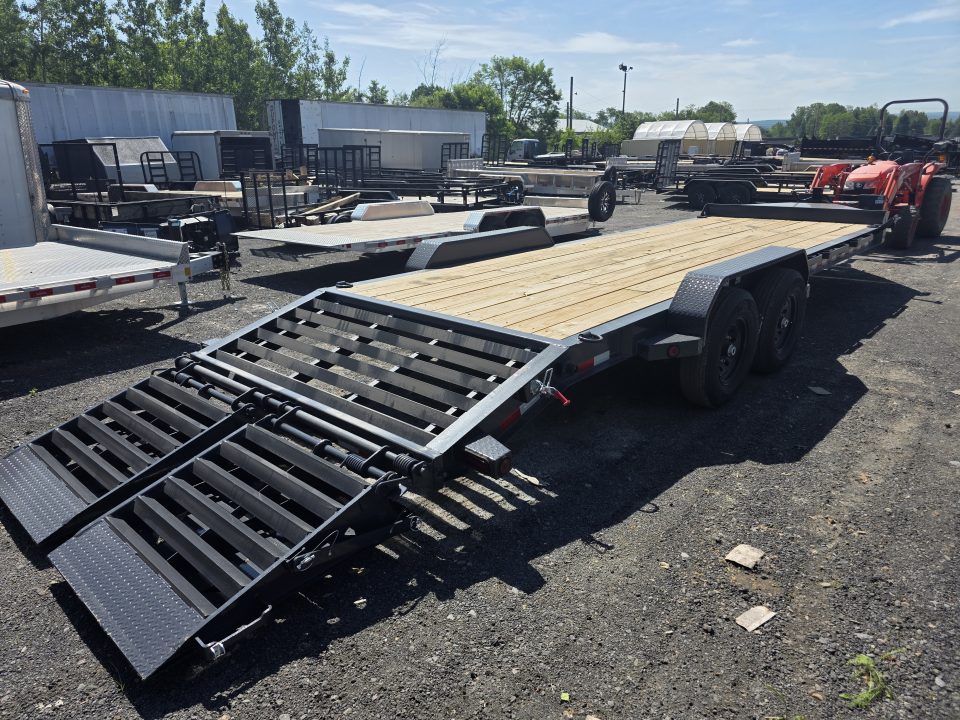 New 2026 Iron Bull EWB 7X24 14K - MEGA RAMPS Equipment Trailer