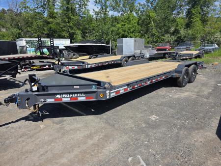 New 2026 Iron Bull EWB 7X24 14K - MEGA RAMPS Equipment Trailer