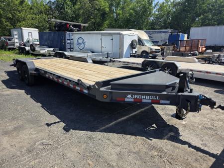 New 2026 Iron Bull EWB 7X24 14K - MEGA RAMPS Equipment Trailer