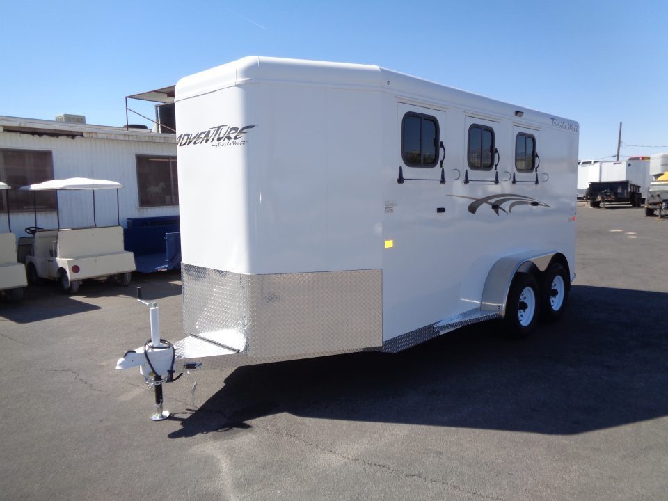 New 2027 Trails West *ADV MX II 3H * ADVENTURE MX II 3-Horse Slant Load Horse Trailer