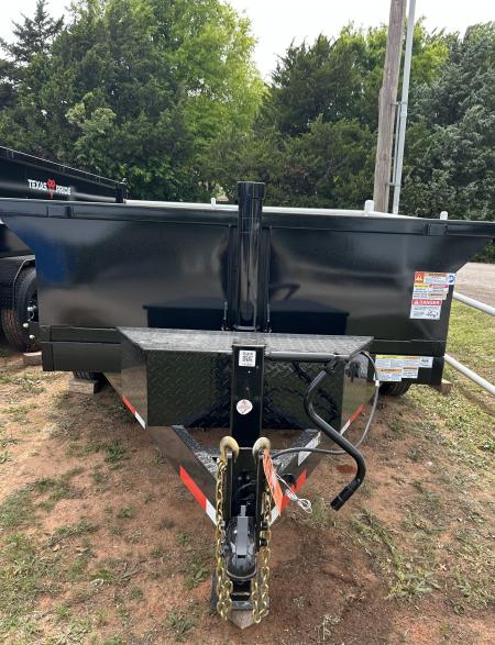 New 2026 Texas Pride Trailers 7x12x2 Tandem Axles Dump Trailer - Equipment Ramps