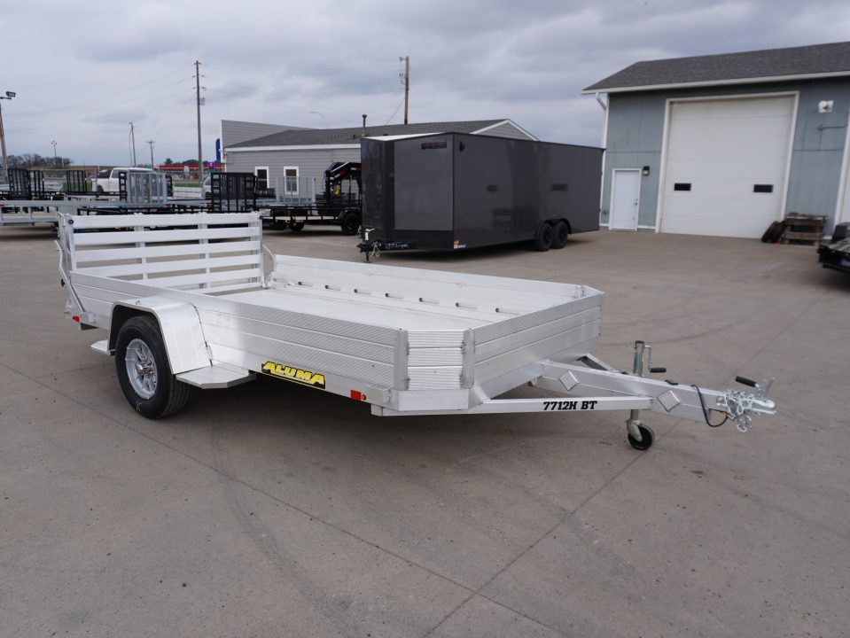 New 2027 Aluma 77"x12ft Utility Trailer