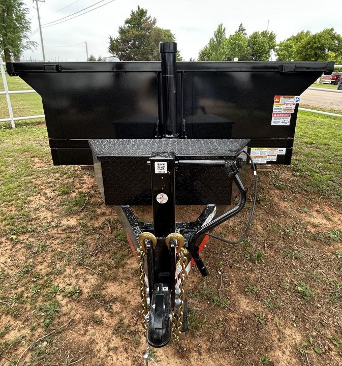 New 2026 Texas Pride Trailers 7x12x2 Tandem Axles Dump Trailer -7k Axles- Equipment Ramps