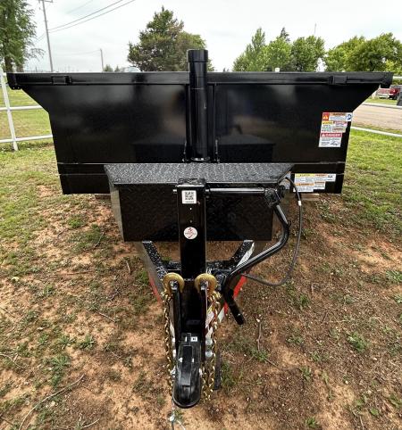 New 2026 Texas Pride Trailers 7x12x2 Tandem Axles Dump Trailer -7k Axles- Equipment Ramps