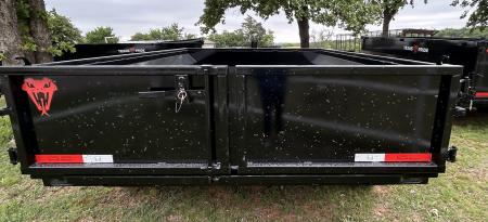New 2026 Texas Pride Trailers 7x12x2 Tandem Axles Dump Trailer -7k Axles- Equipment Ramps