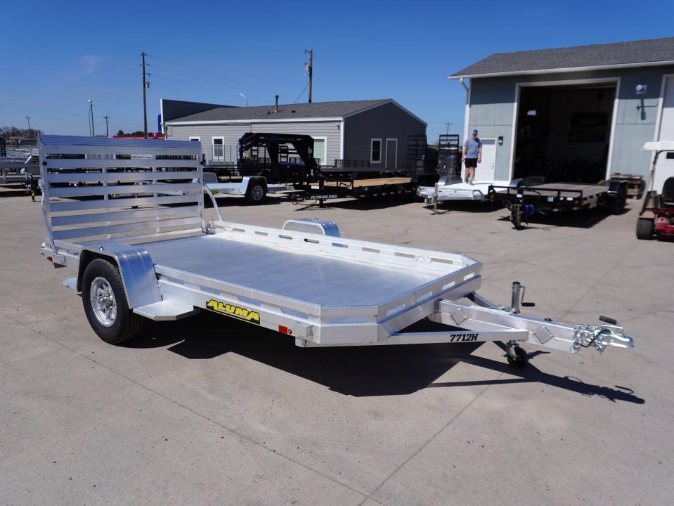 New 2027 Aluma 77"x12ft Utility Trailer