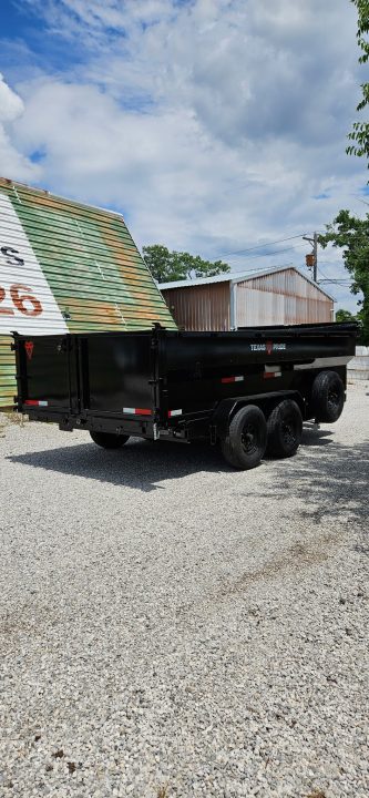 New 2026 Texas Pride Trailers 7x16x3 Tandem Axles Dump Trailer-8K Axles- UPGRADES!!!