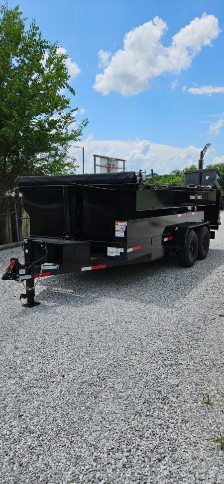 New 2026 Texas Pride Trailers 7x16x3 Tandem Axles Dump Trailer-8K Axles- UPGRADES!!!