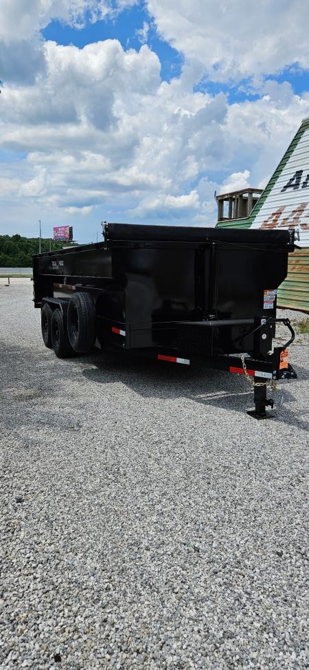 New 2026 Texas Pride Trailers 7x16x3 Tandem Axles Dump Trailer-8K Axles- UPGRADES!!!