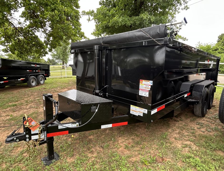 New 2026 Texas Pride Trailers 7x16x3 Tandem Axles Dump Trailer-8K-UPGRADES!!