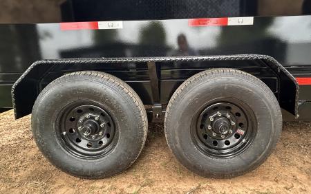 New 2026 Texas Pride Trailers 7x16x3 Tandem Axles Dump Trailer-8K-UPGRADES!!
