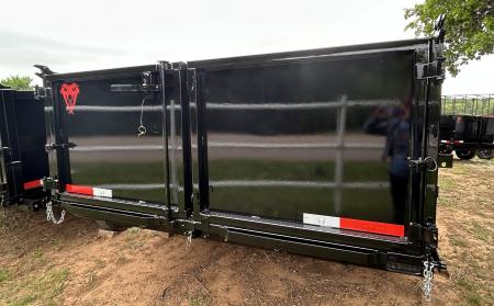 New 2026 Texas Pride Trailers 7x16x3 Tandem Axles Dump Trailer-8K-UPGRADES!!