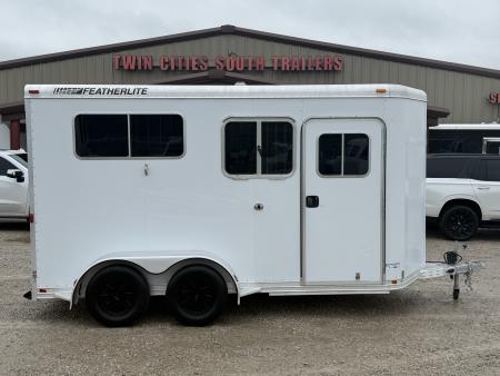 Used 2006 Featherlite 2 Horse Bumper Pull Horse Trailer