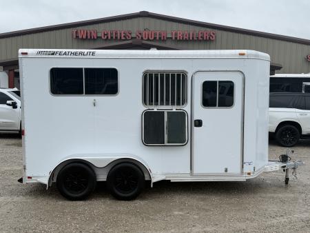 Used 2006 Featherlite 2 Horse Bumper Pull Horse Trailer