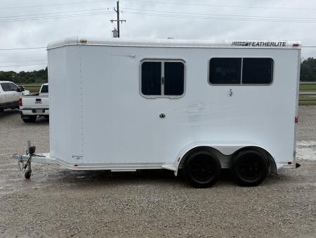 Used 2006 Featherlite 2 Horse Bumper Pull Horse Trailer