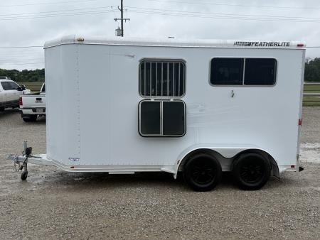Used 2006 Featherlite 2 Horse Bumper Pull Horse Trailer