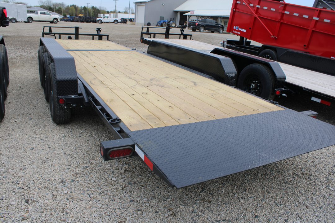 New 2026 PJ Trailers 24' T6 21K GVWR STOCK ID 53101 Tilt Trailer