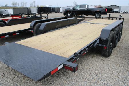 New 2026 PJ Trailers 24' T6 21K GVWR STOCK ID 53101 Tilt Trailer