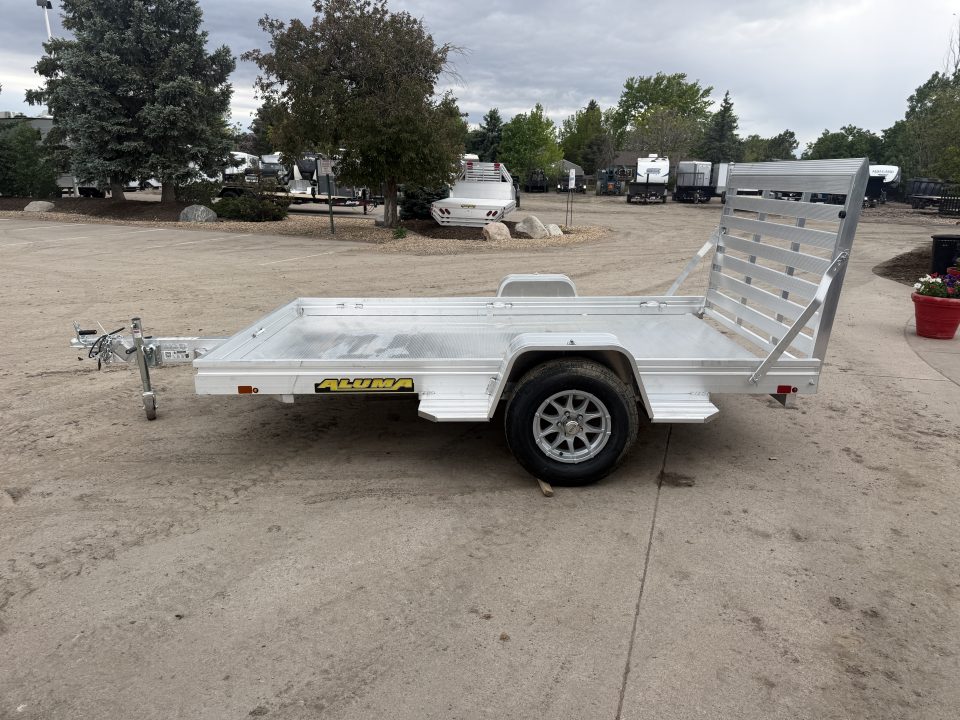 New 2027 Aluma 7210H-S-TG Utility Trailer